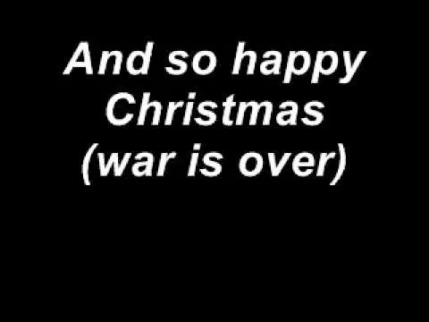 Video thumbnail for Happy Xmas (War is Over)