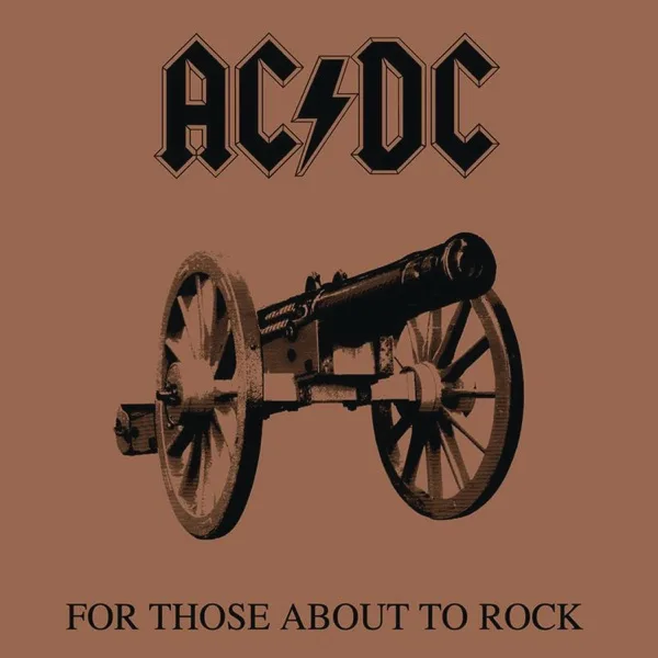 Cover artwork for For Those About to Rock (We Salute You)