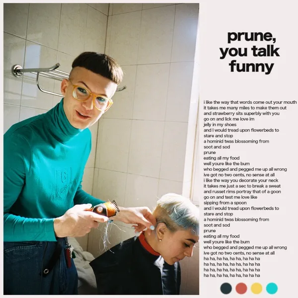 Cover artwork for Prune, you talk funny