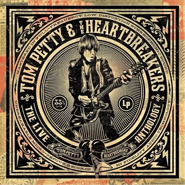 Cover artwork for I Won't Back Down (Live)