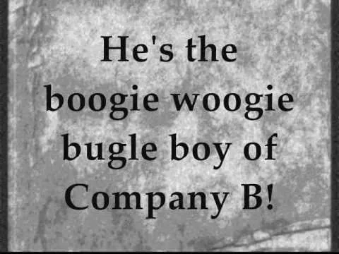 Video thumbnail for Boogie Woogie Bugle Boy